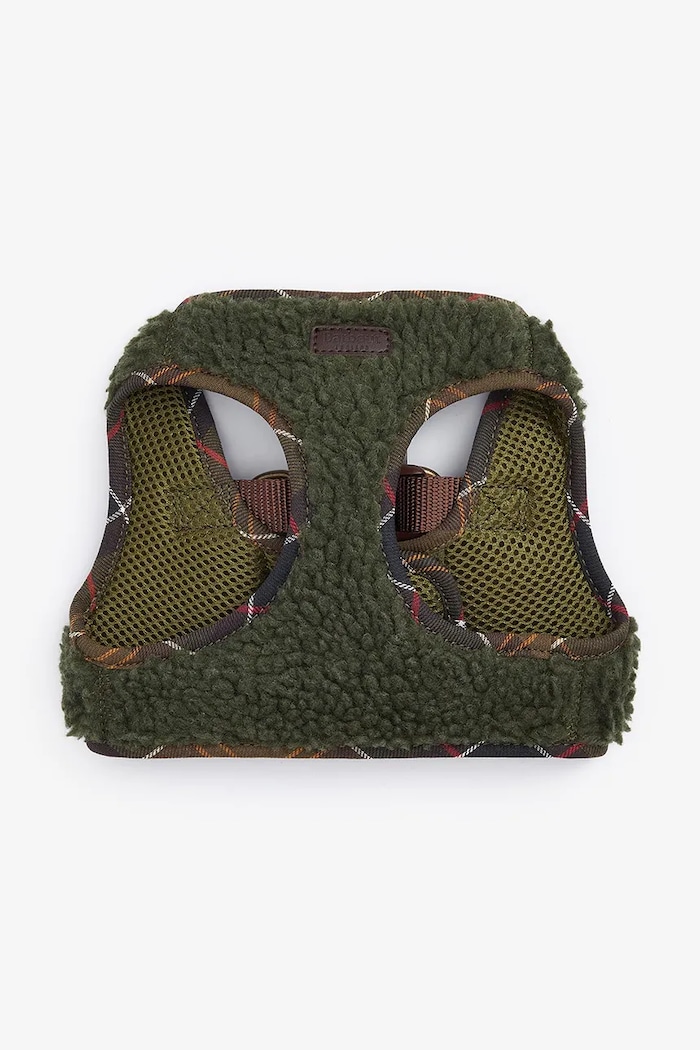Barbour pettorina per cane Fleece Harness verde DAC0106