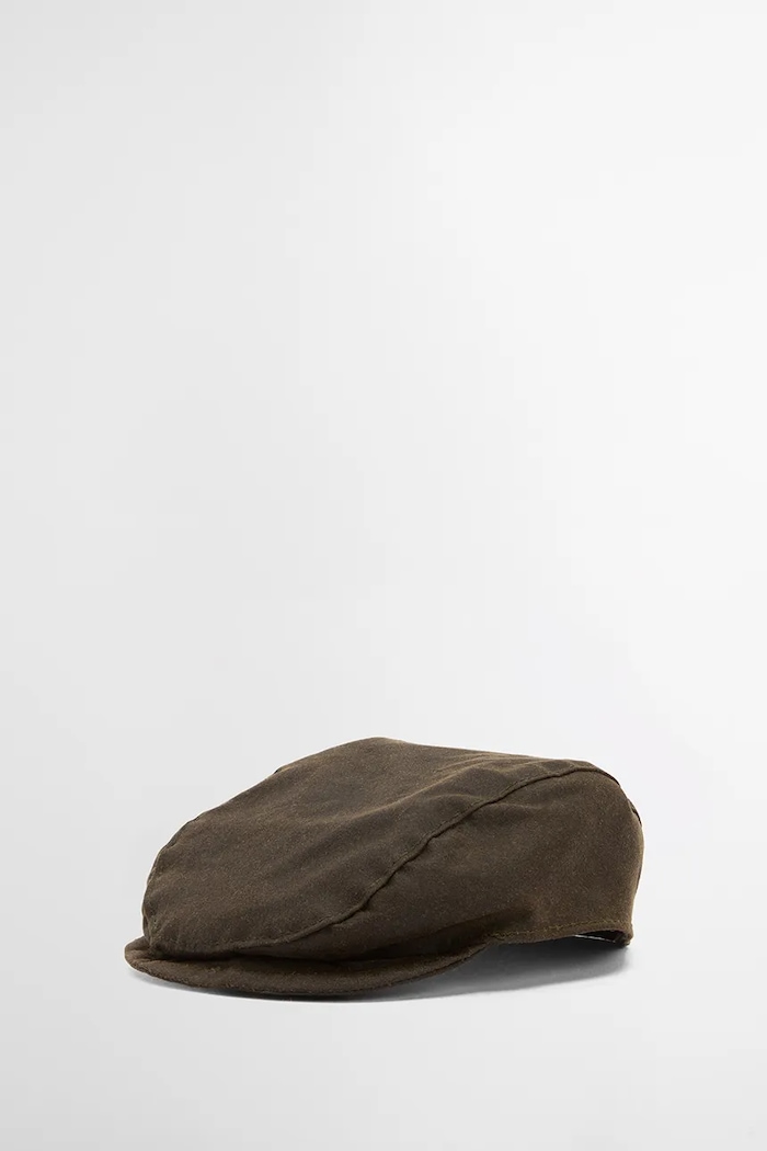 Barbour Kaszkiet dla psa Dog Wax Flat Cap zielony DAC0116