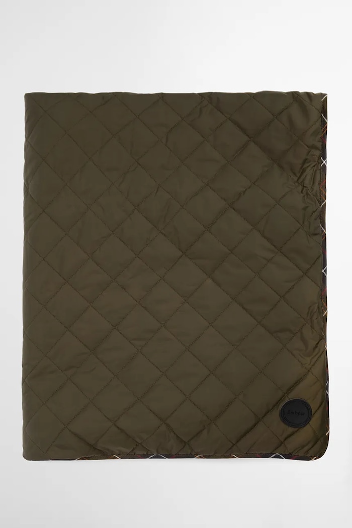 Barbour Odeja za hišnega ljubljenčka Barbour Dog Quilt & Fleece Blank zelena DAC0118
