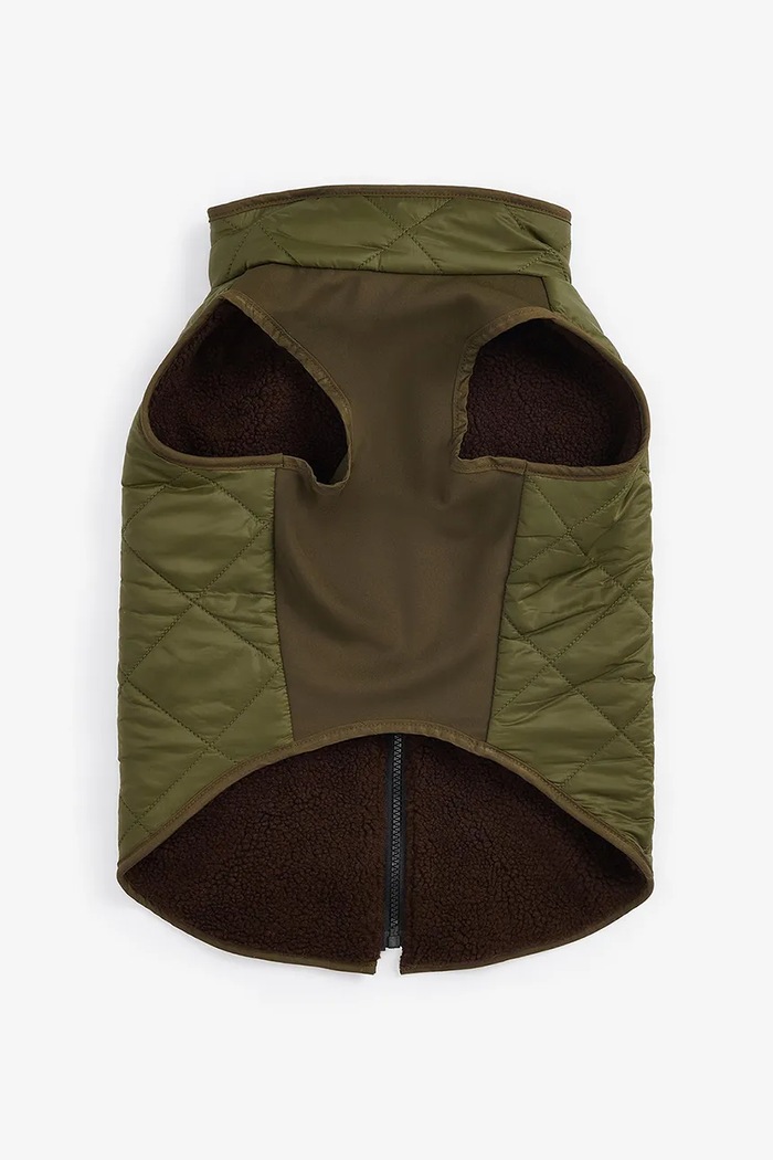 Кучешко палто Barbour Reversible Quilt/Borg DCO0077 многоцветен