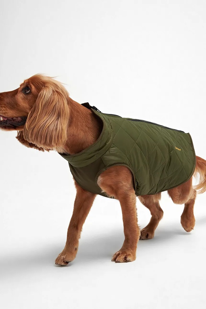Кучешко палто Barbour Reversible Quilt/Borg DCO0077