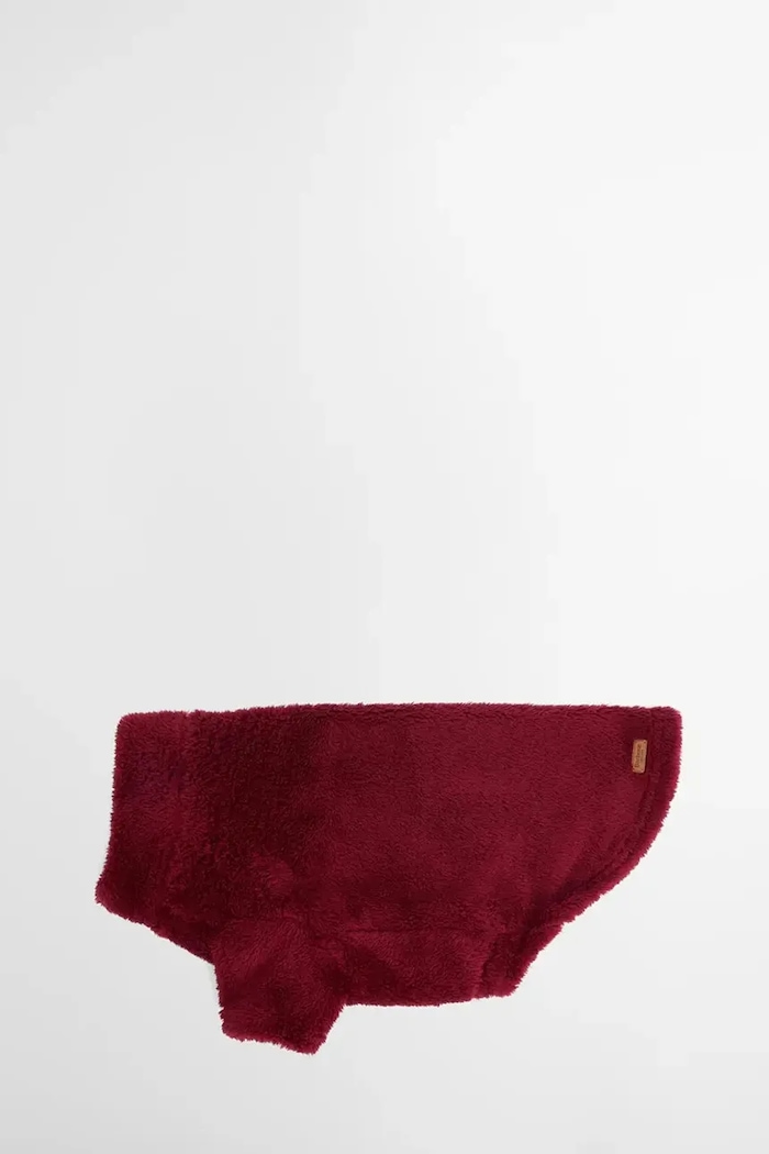 Pulover za psa Barbour Brindle Fleece Dog Jumper DCO0090 rdeča AA00