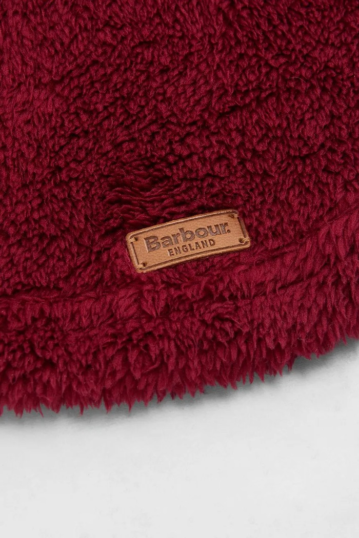 Pulover za psa Barbour Brindle Fleece Dog Jumper rdeča DCO0090