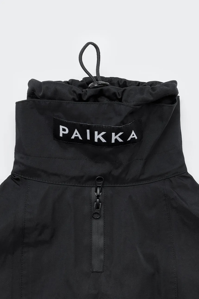 Lifestyle PAIKKA płaszcz przeciwdeszczowy dla psa 41 x 26 x 0,9 cm 1040061 czarny