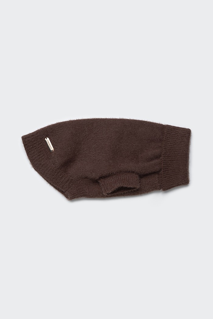PAIKKA Sweter dla psa 50 cm 1041137 brązowy AA00