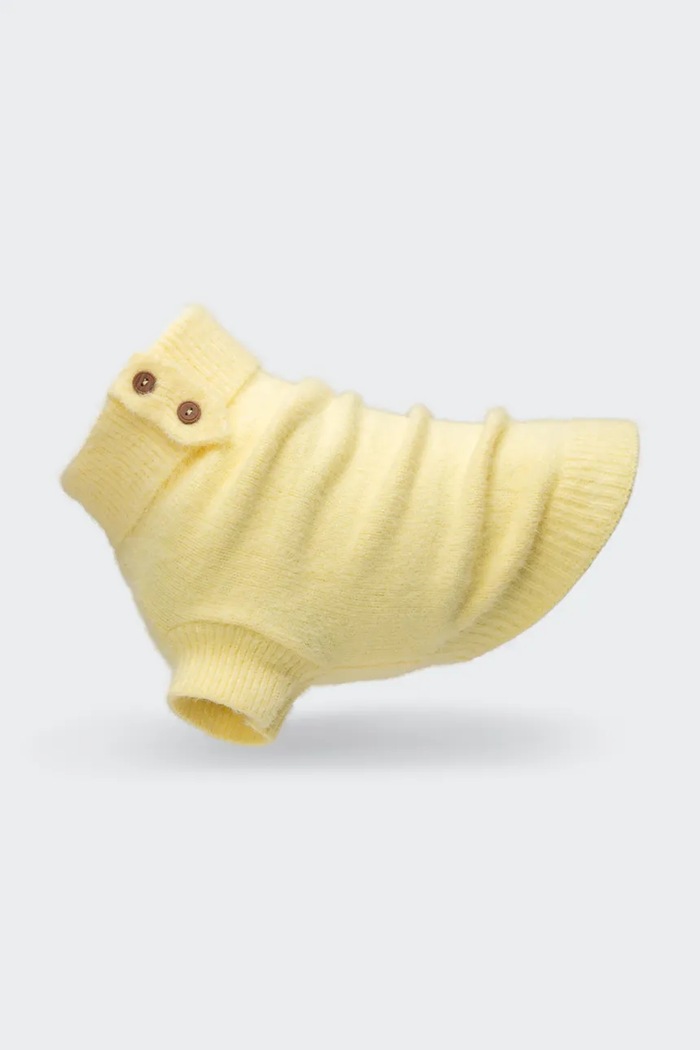 PAIKKA Sweter dla psa 30 cm żółty 1044049