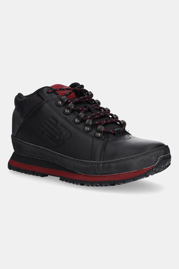 Παπούτσια New Balance H754kr λείο δέρμα μαύρο H754KR.D