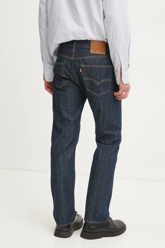 Ρούχα Levi's - Тζιν παντελονι 501 00501.0162 σκούρο μπλε