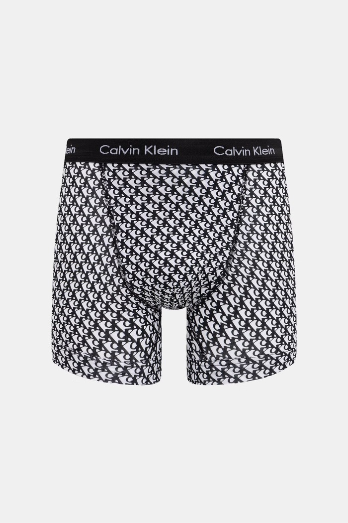 Calvin Klein Underwear μποξεράκι ανδρικό βαμβακερό με ελαστάν 3-pack 0000U2662G κίτρινο SS26