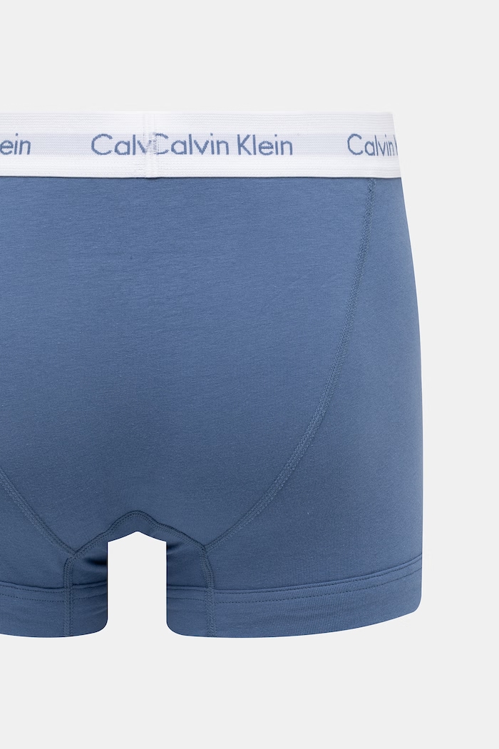 Calvin Klein Underwear boxeri bărbați din bumbac cu elastan pachet de 3 0000U2662G turcoaz