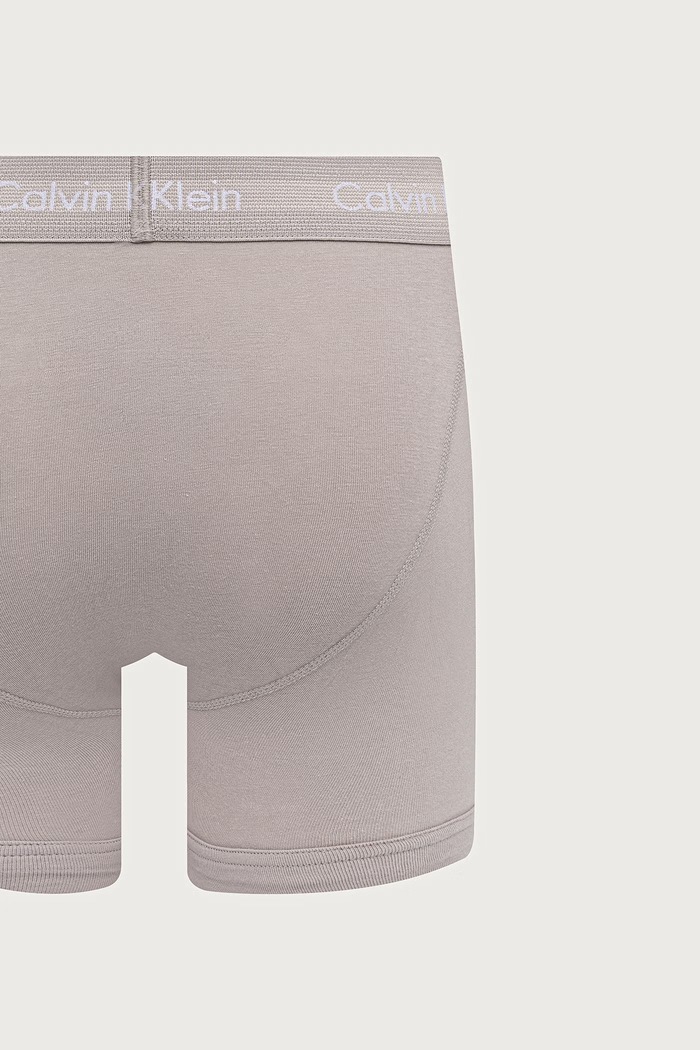 Boxer da uomo in cotone con elastan pacco da 3 Calvin Klein Underwear blu 0000U2662G