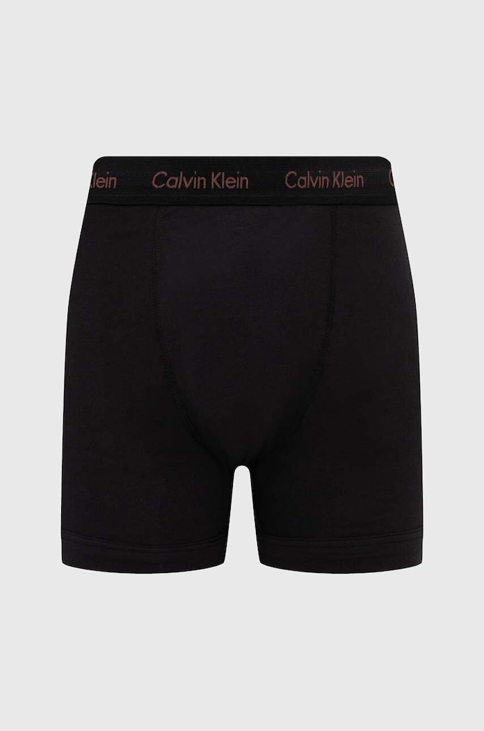 Calvin Klein Underwear bokserki męskie bawełniane z elastanem 3-pack czarny 0000U2662G