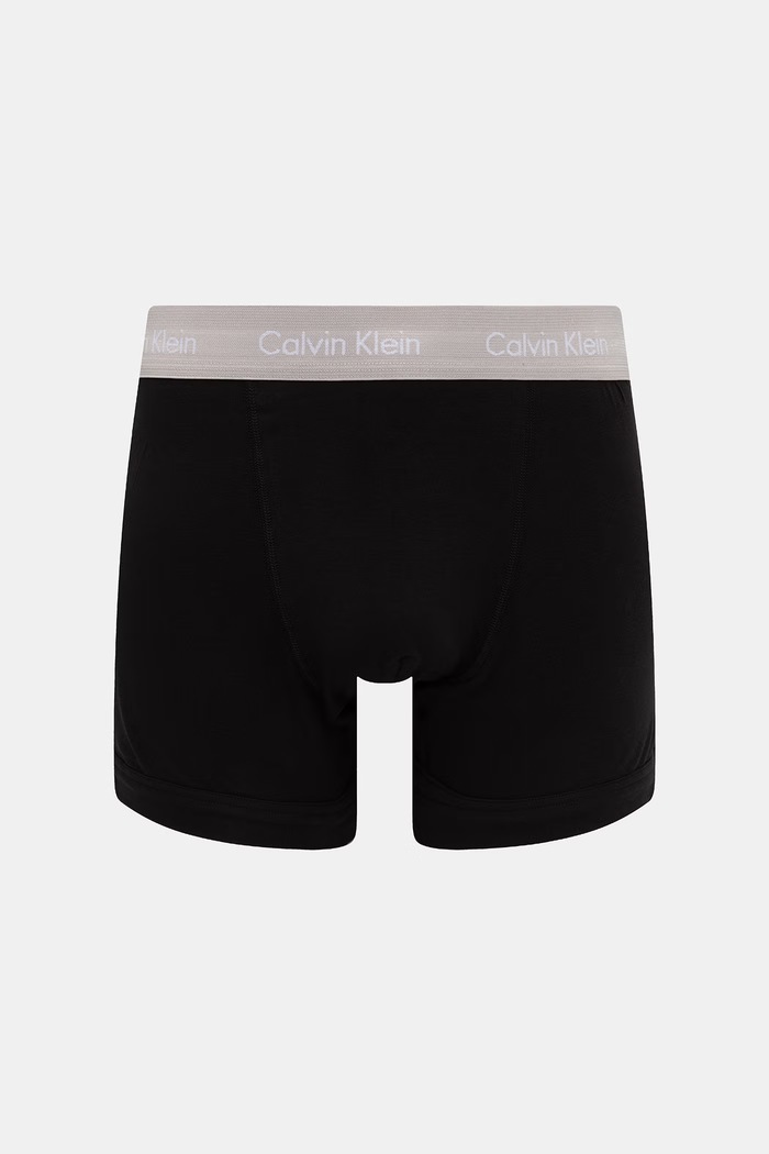 Oblačila Calvin Klein Underwear boksarice moške bombažne z elastanom paket 3 kosov 0000U2662G črna