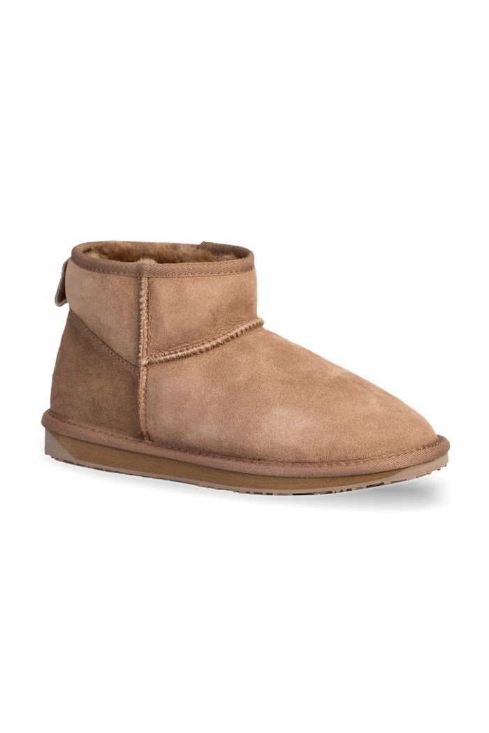 Emu Australia Cizme de zăpadă din piele întoarsă STINGER MICRO W10937PP6 bej AW26