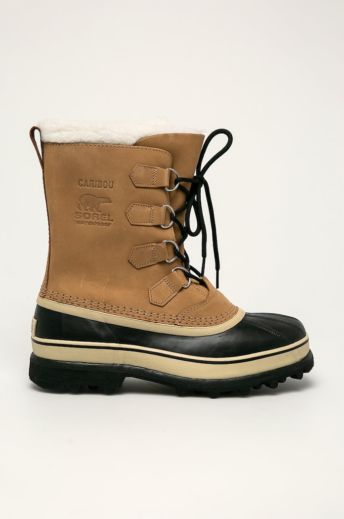 Sorel śniegowce Caribou™ syntetyczny beżowy NM1000