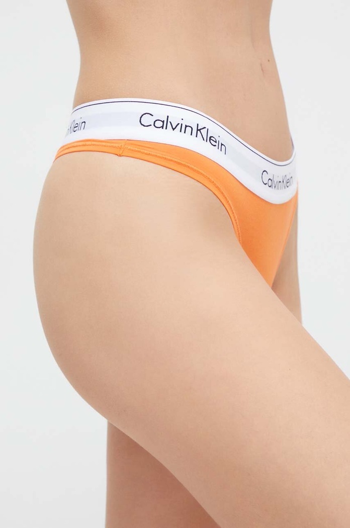 Calvin Klein Underwear Tangá Calvin Klein Underwear 0000F3786E oranžová AA00