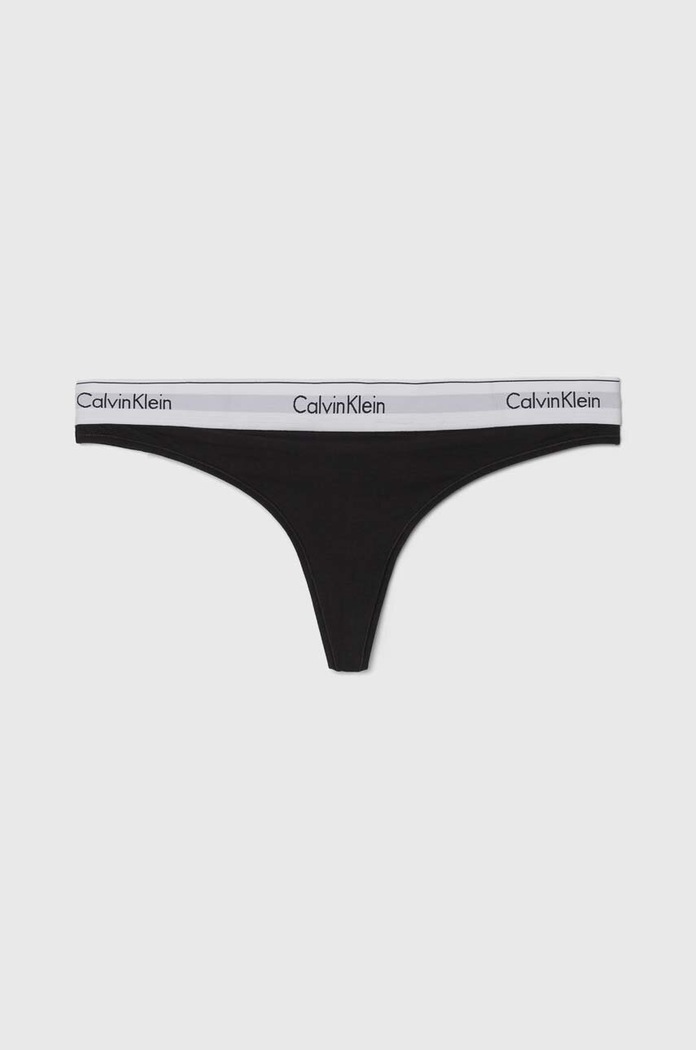 Calvin Klein Underwear Stringi czarny 0000F3786E