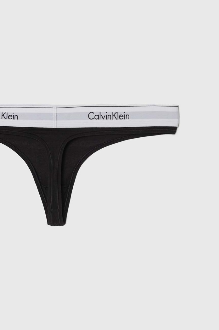 Calvin Klein Underwear Stringi 0000F3786E czarny AA00