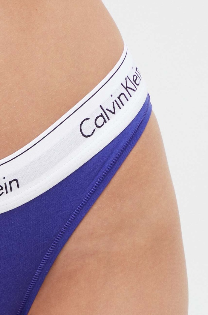 Nohavičky Calvin Klein Underwear tmavomodrá 0000F3787E