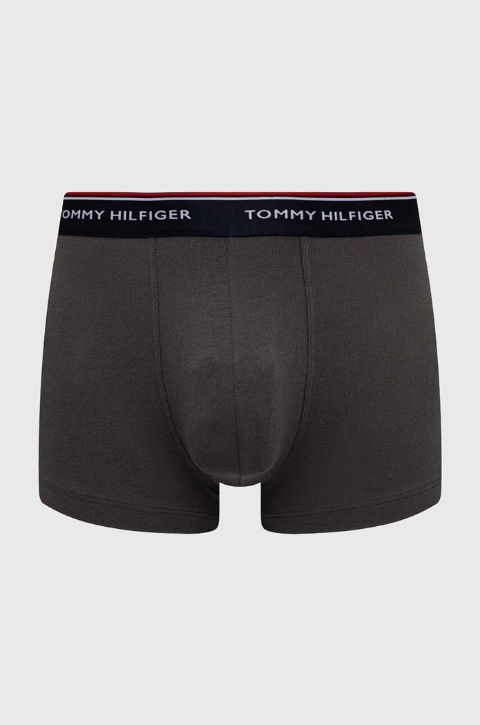Boxerky Tommy Hilfiger 3-pak modrá 1U87903842