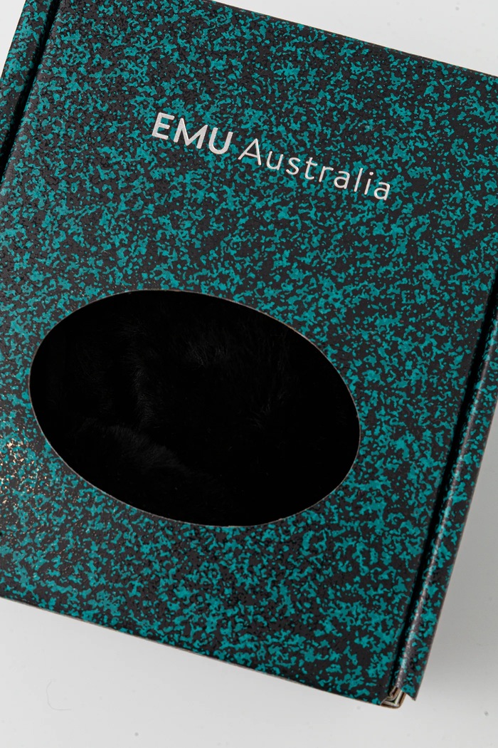 Doplňky Emu Australia - Klapky na uši Angahook Earmuffs W9403.BLAK černá