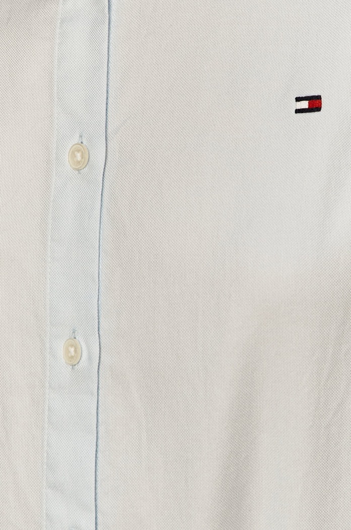 Odzież Tommy Hilfiger koszula bawełniana 1M87647512 niebieski