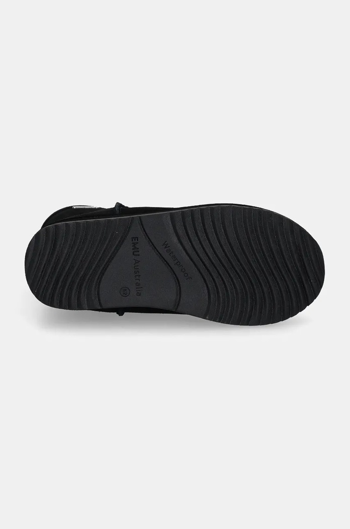 Emu Australia cizme de zapada din piele intoarsa K10773.BLAK negru