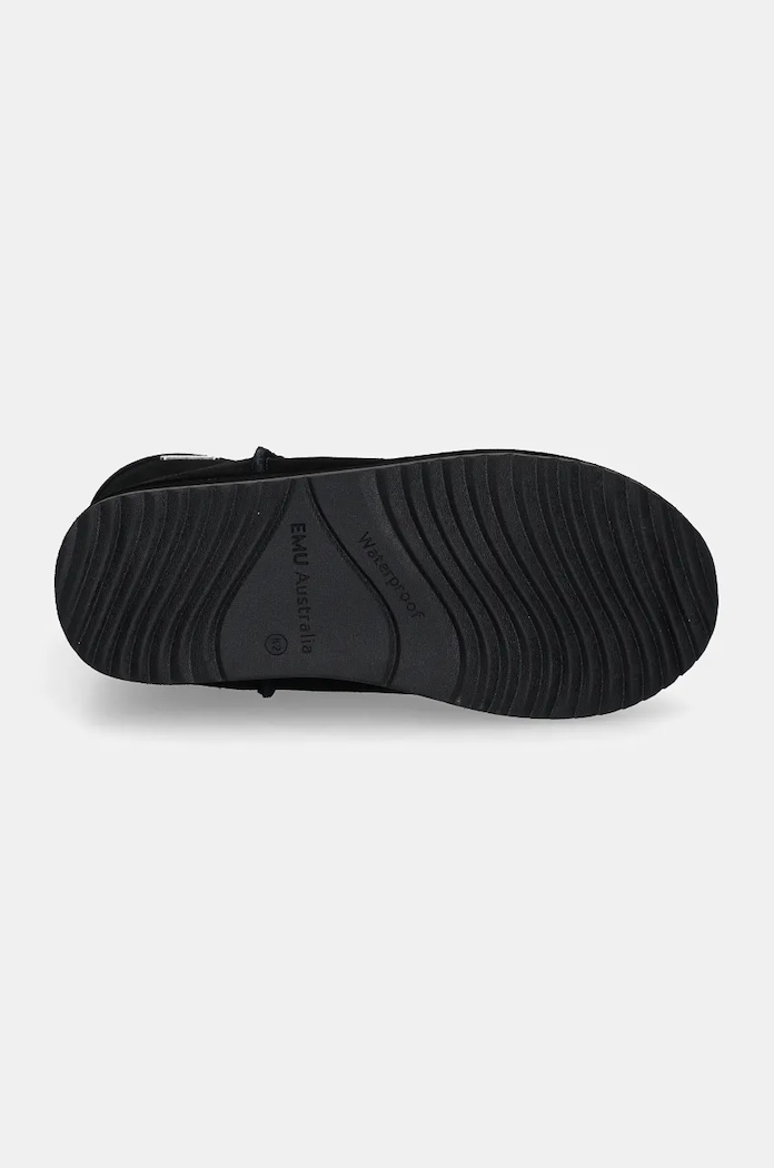 Emu Australia cizme de zapada din piele intoarsa K10773.BLAK negru