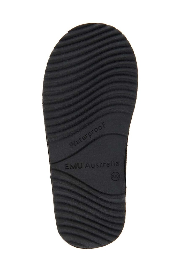 Emu Australia cizme de zapada din piele intoarsa K10773.BLAK