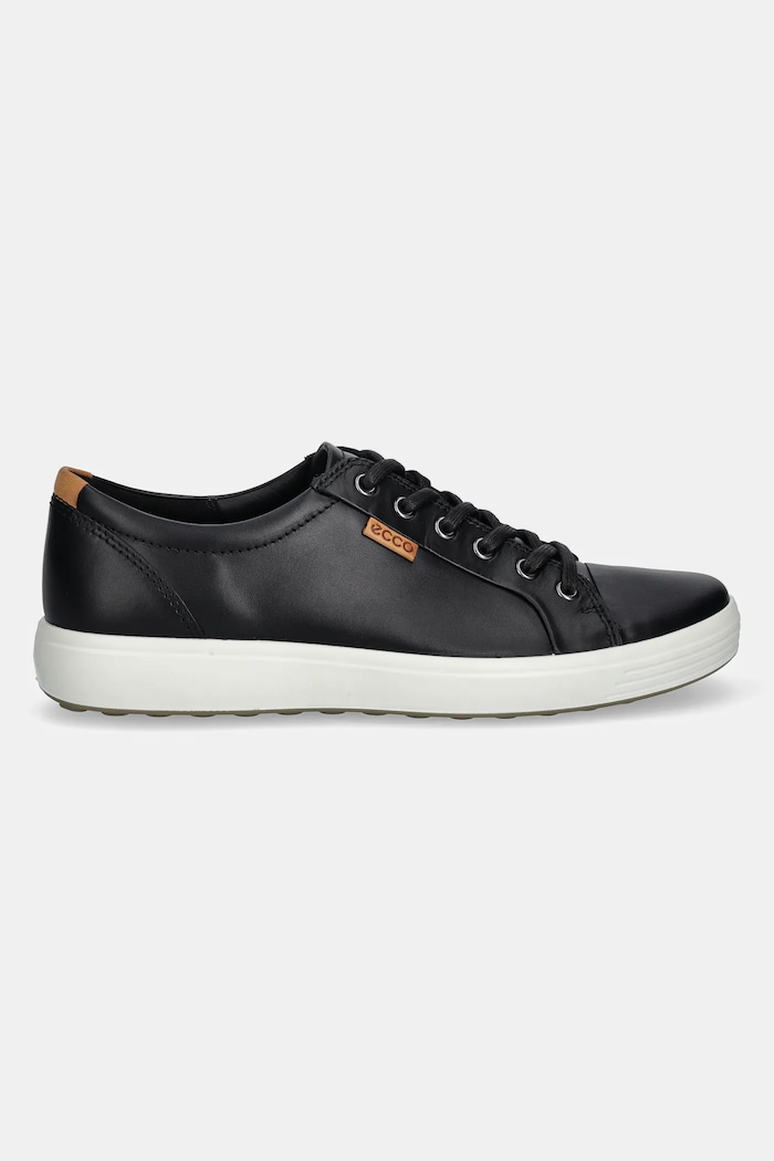 Ecco sneakers din piele Soft 7 Men Black Droid 43000401001 negru AW15