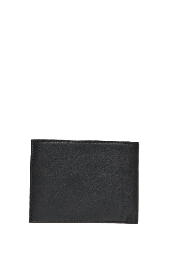 Tommy Hilfiger Portfel skórzany AM0AM00652 AM0AM00652 czarny AW15