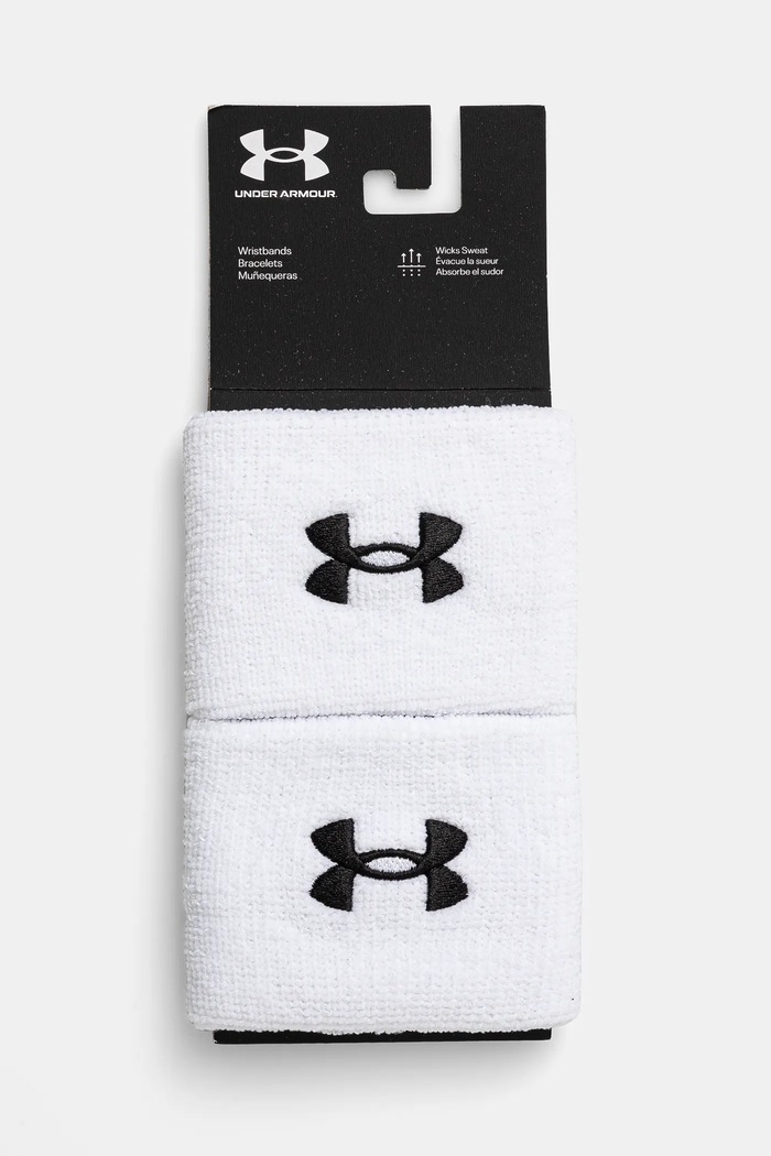 Under Armour - Potítko (2-pak) 1276991 trénink bílá 1276991