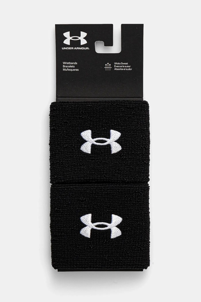 Under Armour - Potítko (2-pak) 1276991 trénink černá 1276991