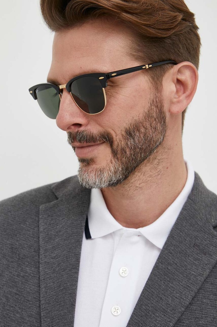 Doplňky Brýle Ray-Ban CLUBMASTER FOLDING RB2176.901 černá