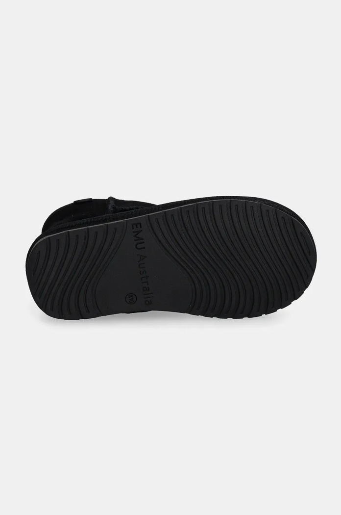 Emu Australia cizme de zapada din piele intoarsa K10103.BLAK