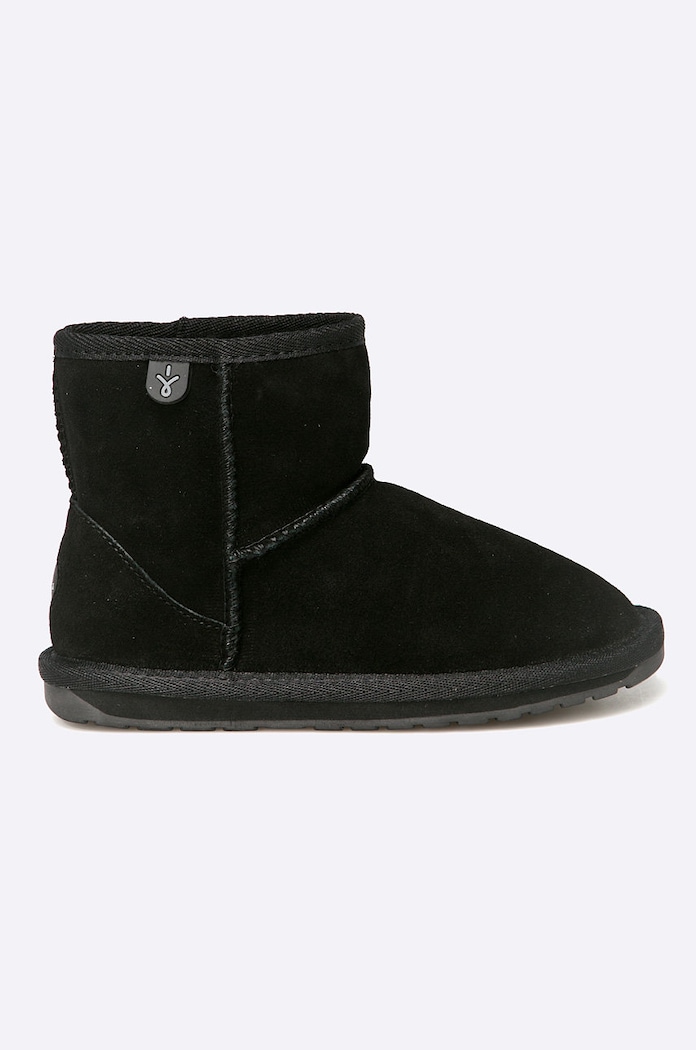 Emu Australia cizme de zapada din piele intoarsa K10103.BLAK negru AW16