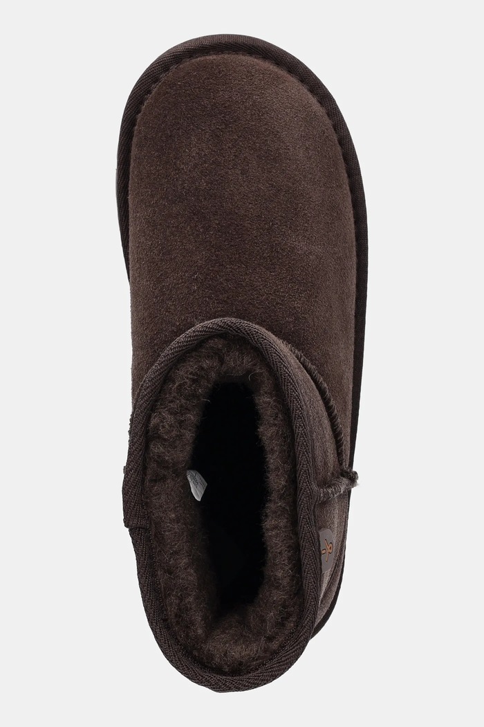 Nízké kozačky Emu Australia hnědá K10103.CHOC