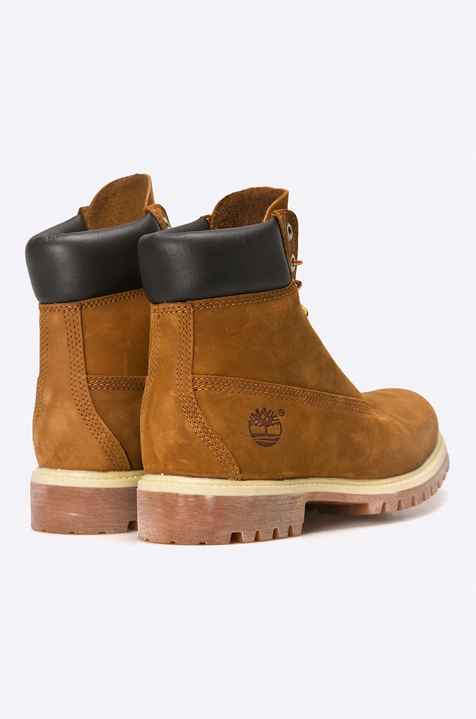 Timberland trapery zamszowe Premium 6 Inch Boot brązowy TB0720668271