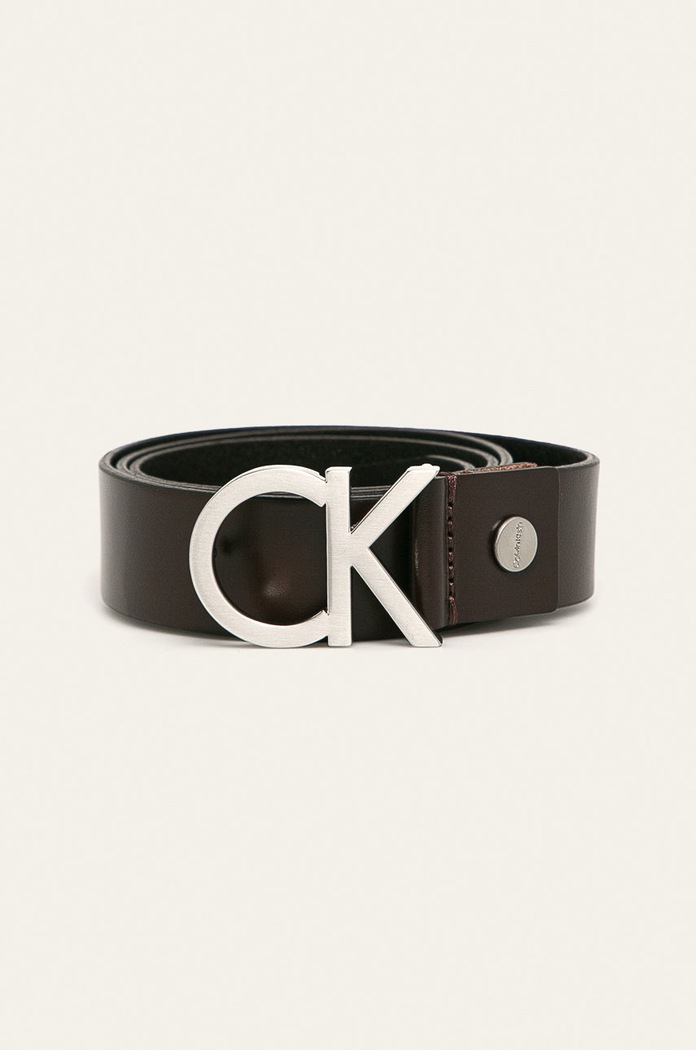 Calvin Klein Jeans - Pasek K50K502119 brązowy K50K502119