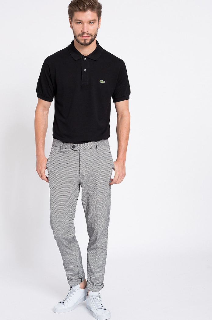 Lacoste - Pánske polo tričko L1212.031 čierna AW24