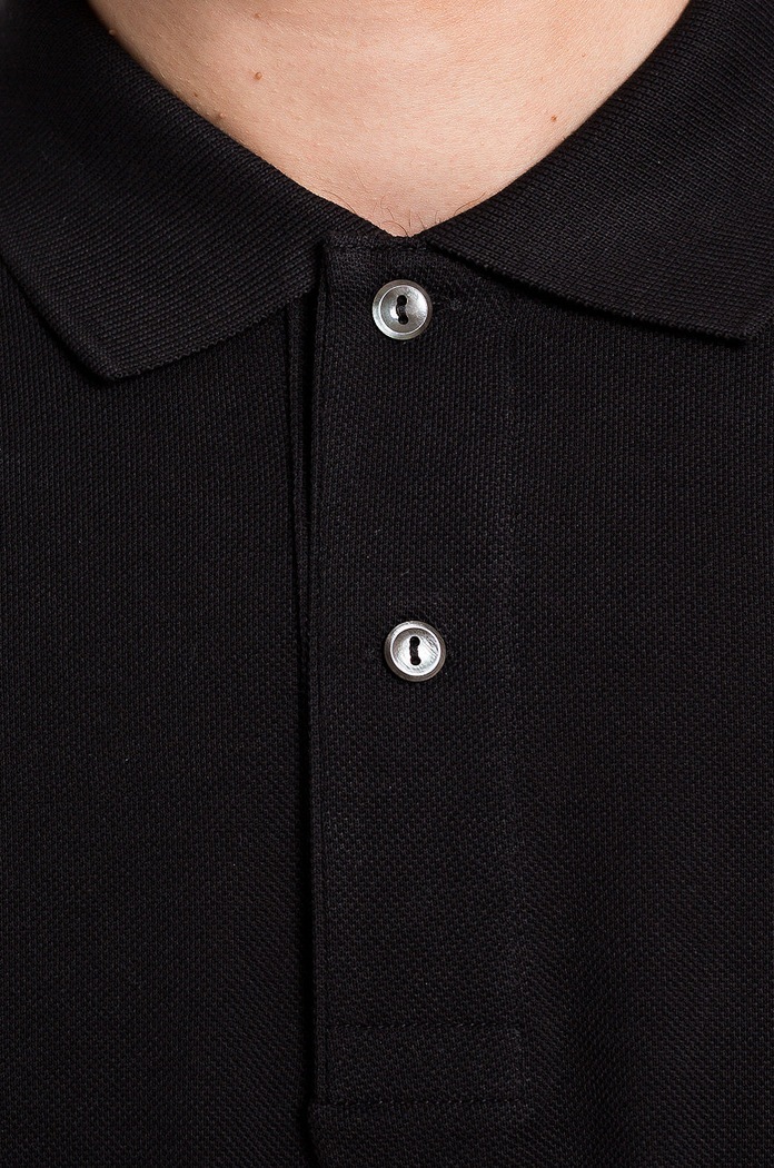 Lacoste - Pánske polo tričko čierna L1212.031