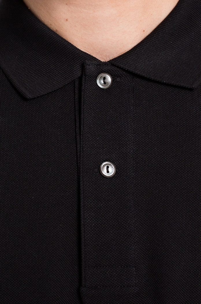 Lacoste - Pánske polo tričko čierna L1212.031