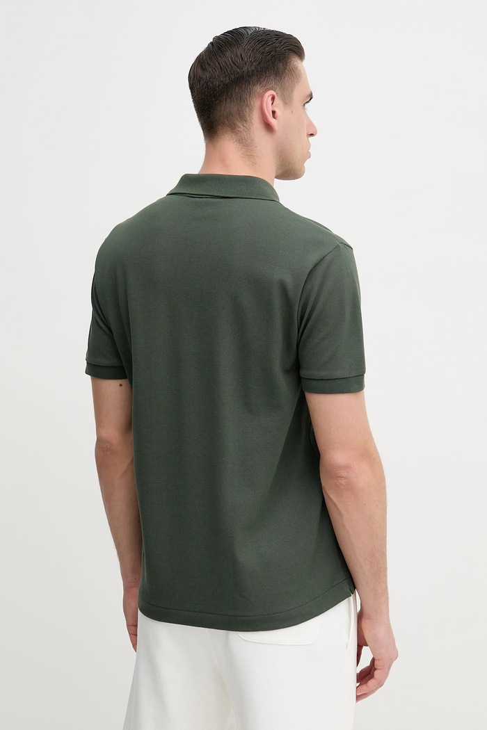 Îmbrăcăminte Lacoste polo de bumbac L1212 verde