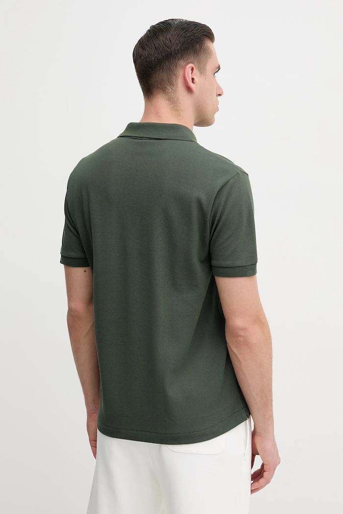 Îmbrăcăminte Lacoste polo de bumbac L1212 verde