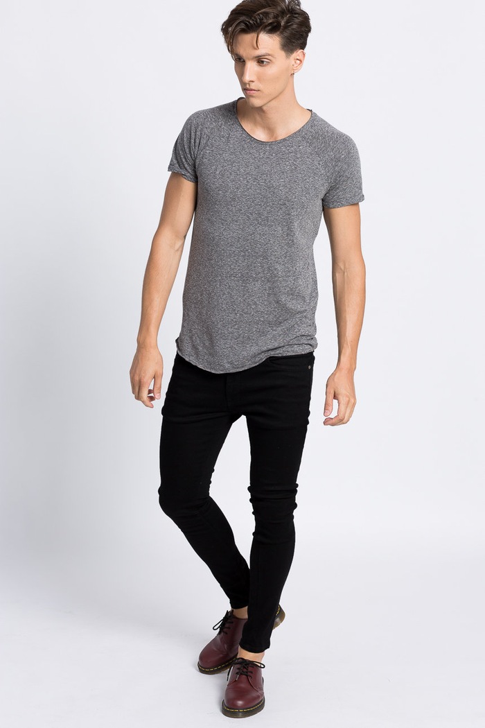 Jack & Jones - Jeansi Liam Original AM 009 12109952 negru AA00