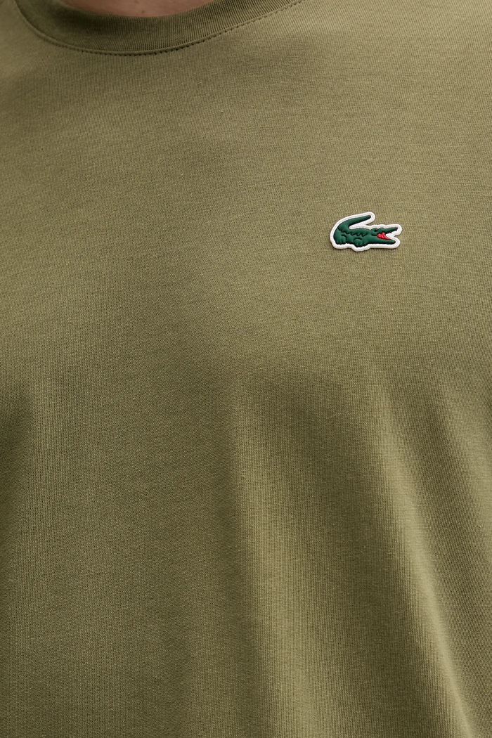 Lacoste t-shirt in cotone da uomo TH7618 verde