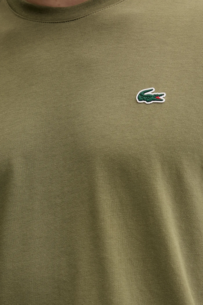 Lacoste t-shirt in cotone da uomo TH7618 verde