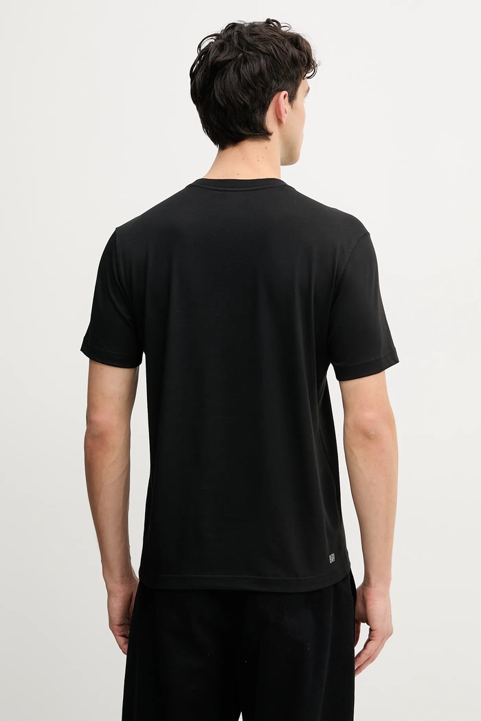 Oblečení Lacoste tričko pánské bavlněné TH7618 černá