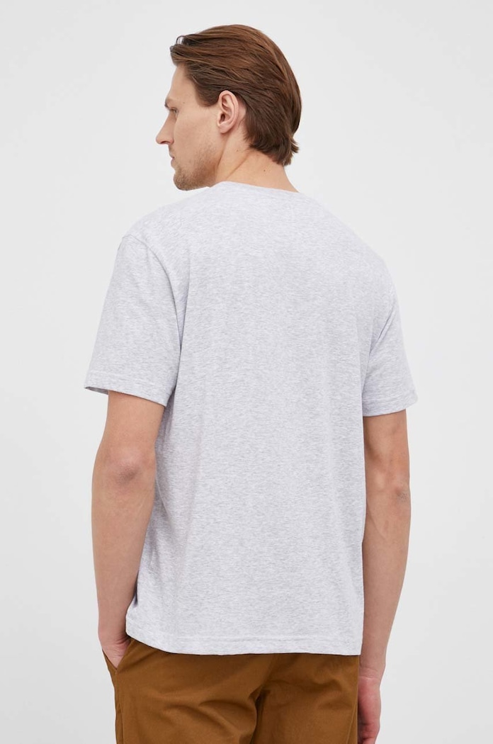 Дрехи Lacoste тениска мъжка от памук TH7618 сив