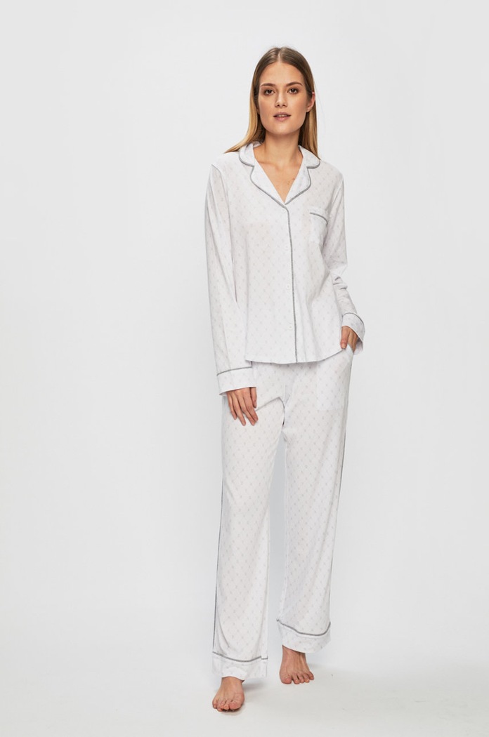 Dkny - Pijama set alb YI2719259